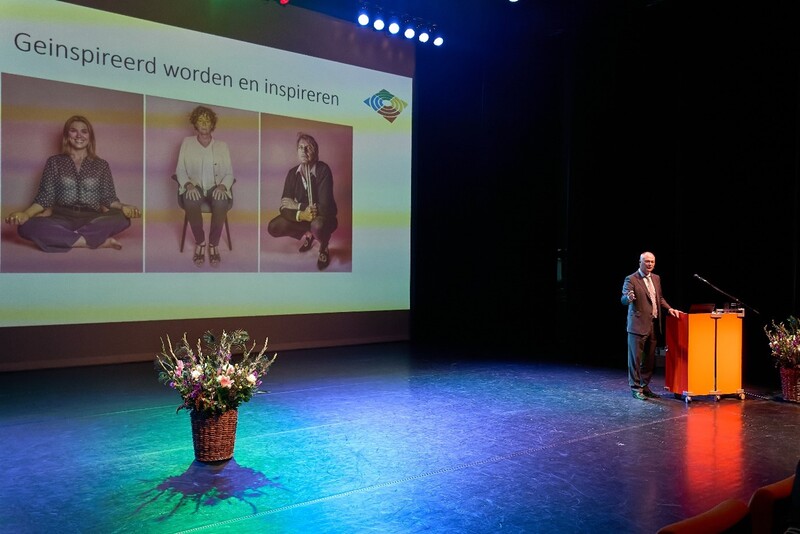 Toespraak van Guur Berkhout (directeur bestuurder Harmonisch Wonen), (foto Ger Lieve)