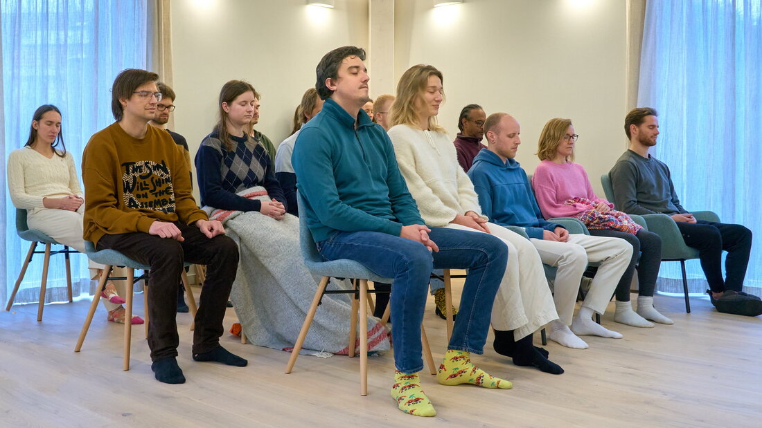 Mediterenden in TM-centrum Sidhadorp Lelystad (foto Ger Lieve, 